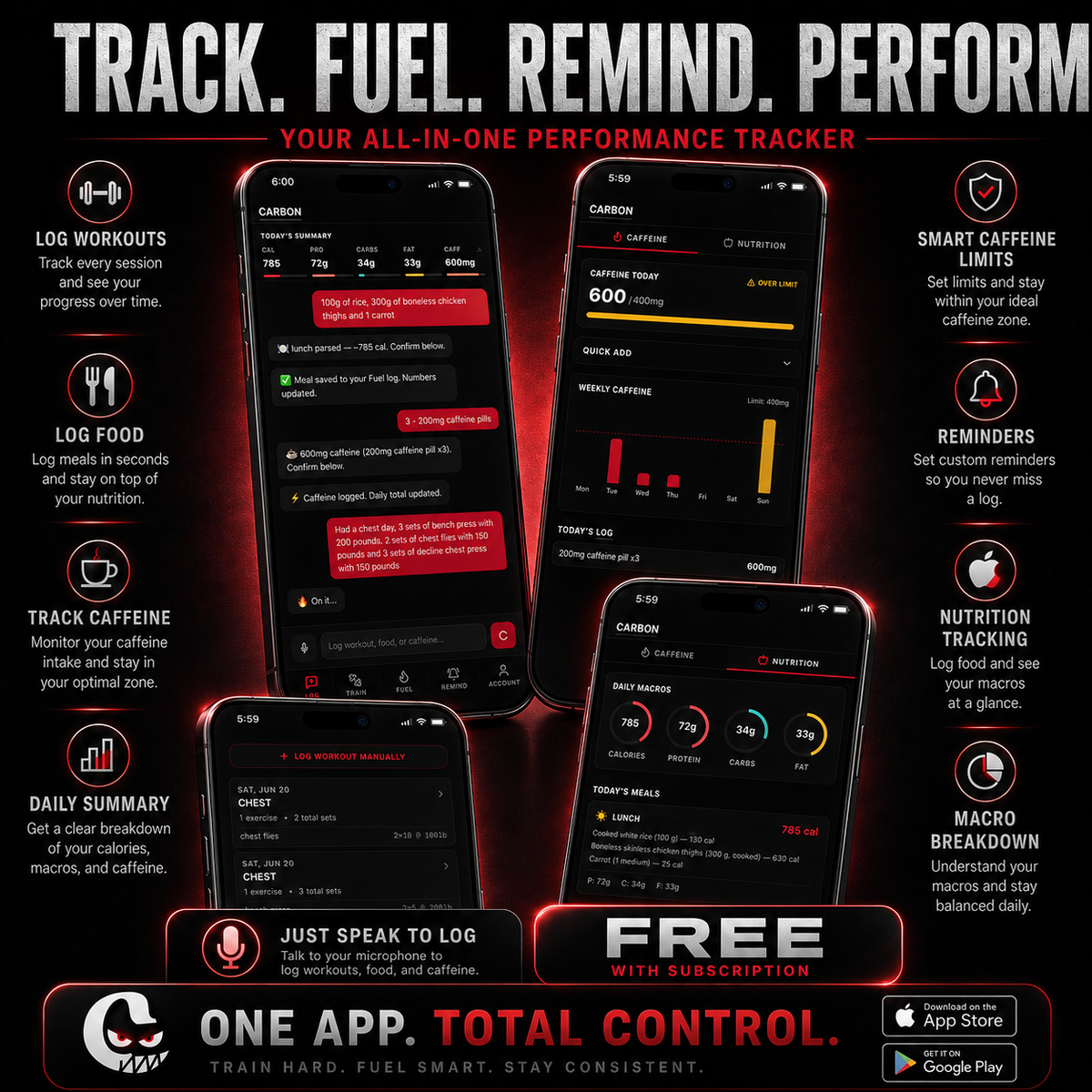 CARBON SAVAGE • Pre-Workout • Gel-Pack